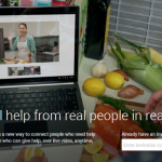Google “Helpouts,” a help-for-cash video chat service